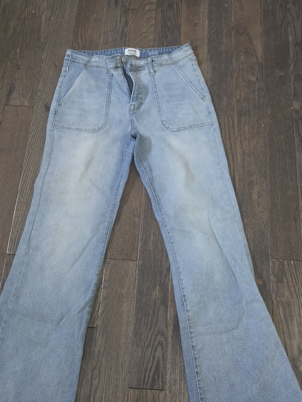 Kensie Vintage Luxe Savannah High Rise Flare Size 8/29